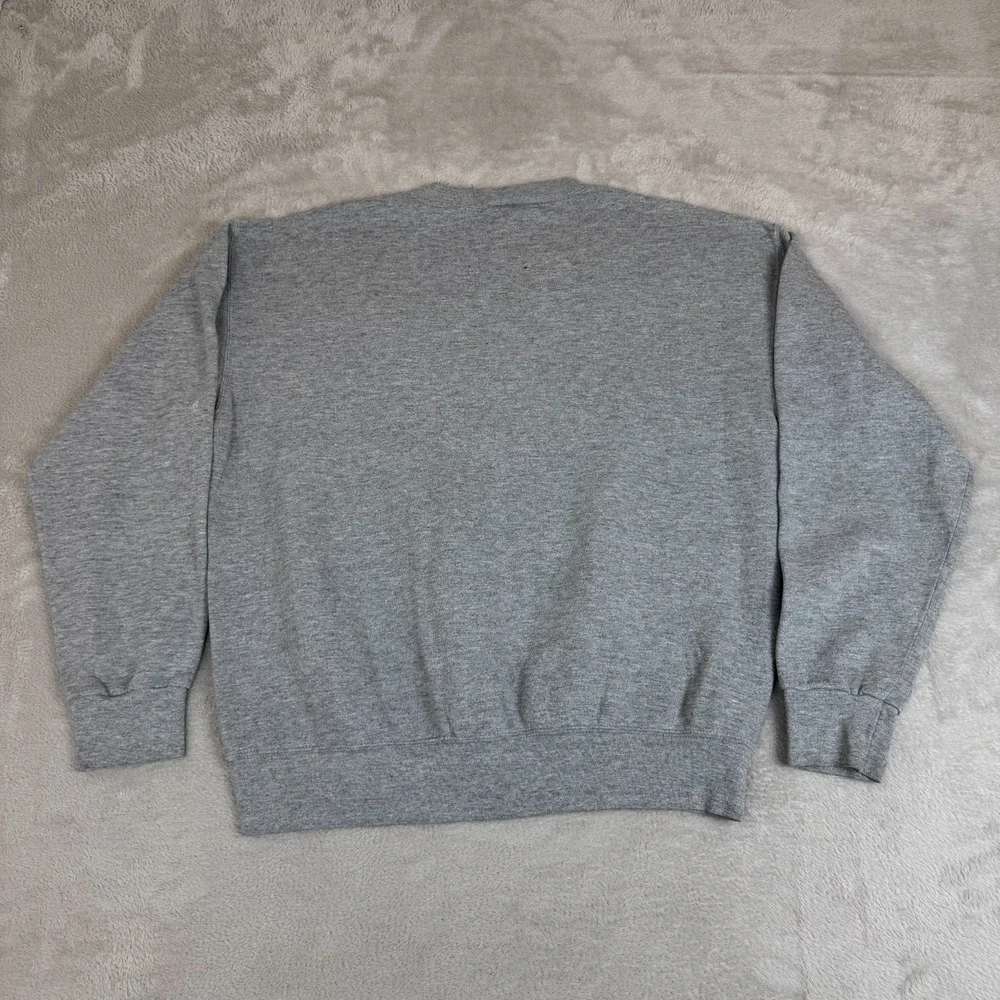 Vintage Lee Indianapolis Colts NFL Sweatshirt‎ Mens L Gray Preowned Flaws Stain